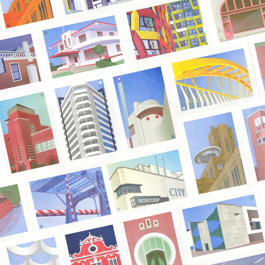 overzicht architectuur risoprints