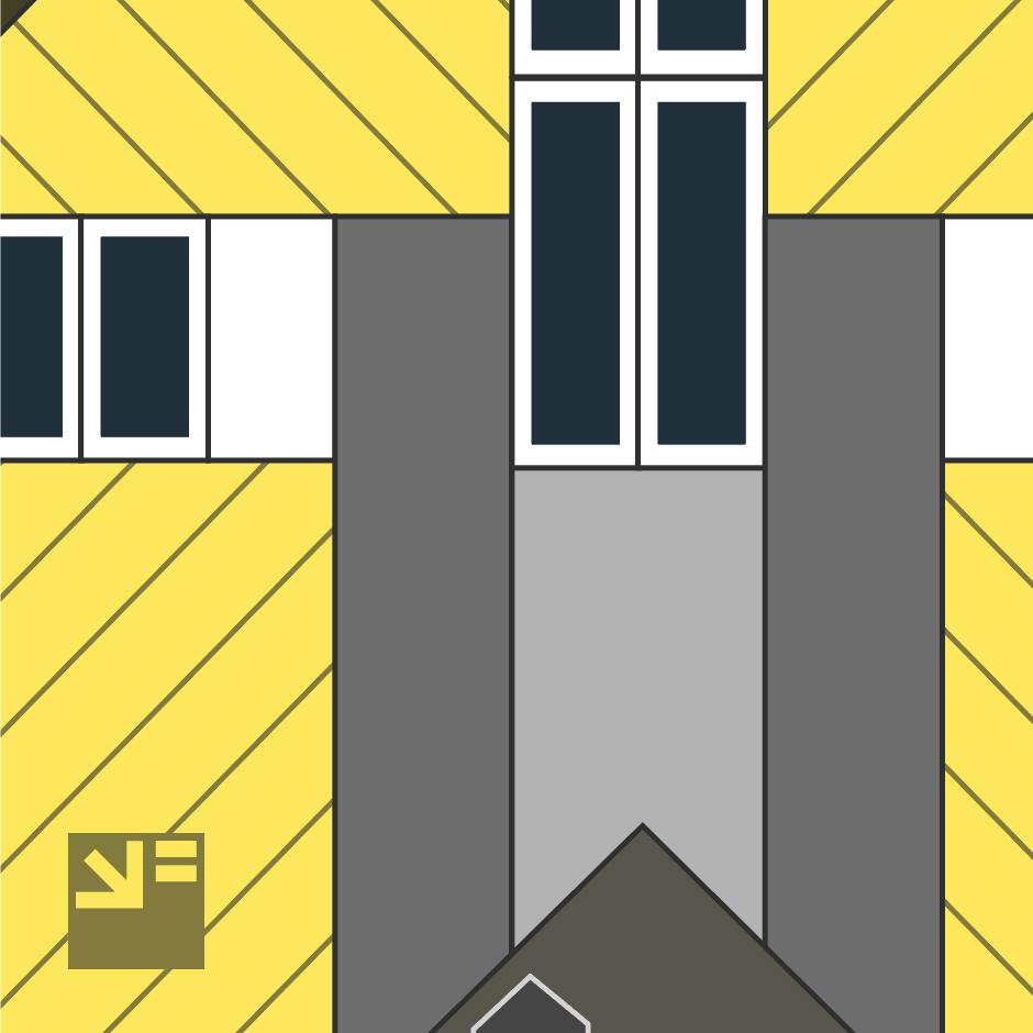 detail van ontwerp in de maak