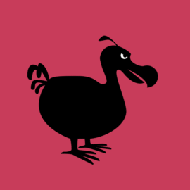 Angry Animals: Dodo design by VrijFormaat