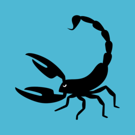 Angry Animals: Scorpion design by VrijFormaat