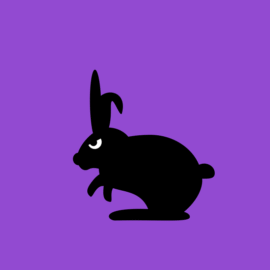 Angry Animals: Bunny by VrijFormaat