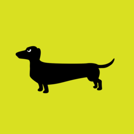 Angry Animals: Dachshund by VrijFormaat