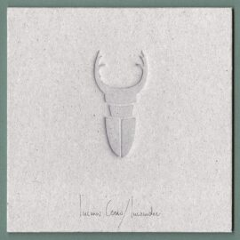 Bugs - Stag Beetle (debossed)