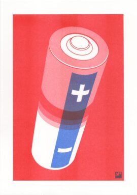 Batterij / 21 x 29,7 cm