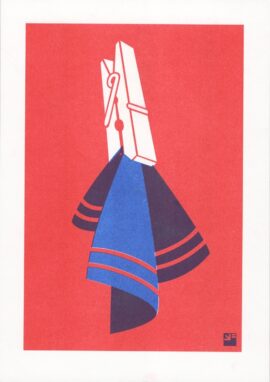 Wasknijper / 21 x 29,7 cm