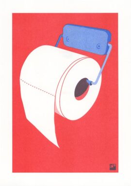 WC rol / 21 x 29,7 cm
