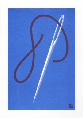 Naald & Draad / 21 x 29,7 cm riso print Bijzonder alledaags - Naal & draad - © VrijFormaat