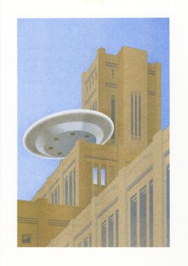 risoprint Utrecht Inktpot & UFO door VrijFormaat