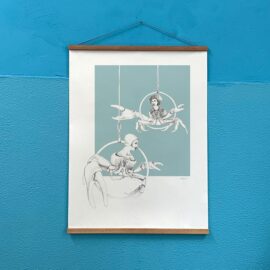 Crab circus / 60 x 80 cm