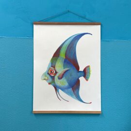 Smelly fish / 60 x 80 cm