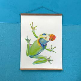 Tufted frogbird / 60 x 80 cm