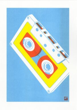 Mixed Tapes risoprint © VrijFormaat