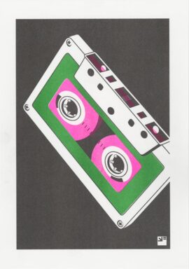 Mixed Tapes risoprint © VrijFormaat