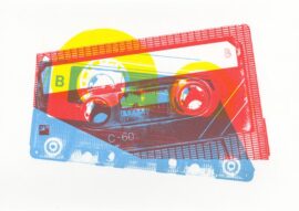 Mixed Tapes risoprint: Cut Up © VrijFormaat