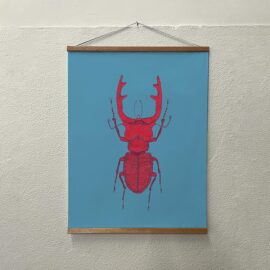 Red stag / 60 x 80 cm