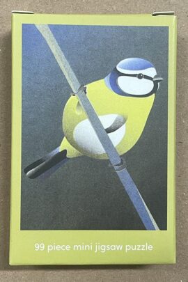 Blue Tit minipuzzle of 99 pieces - VrijFormaat & Happily Puzzles