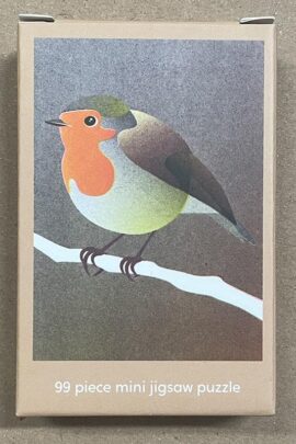 Robin minipuzzle of 99 pieces - VrijFormaat & Happily Puzzles