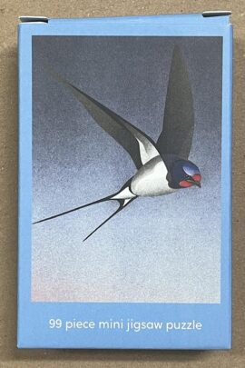 Barn Swallow minipuzzle of 99 pieces - VrijFormaat & Happily Puzzles
